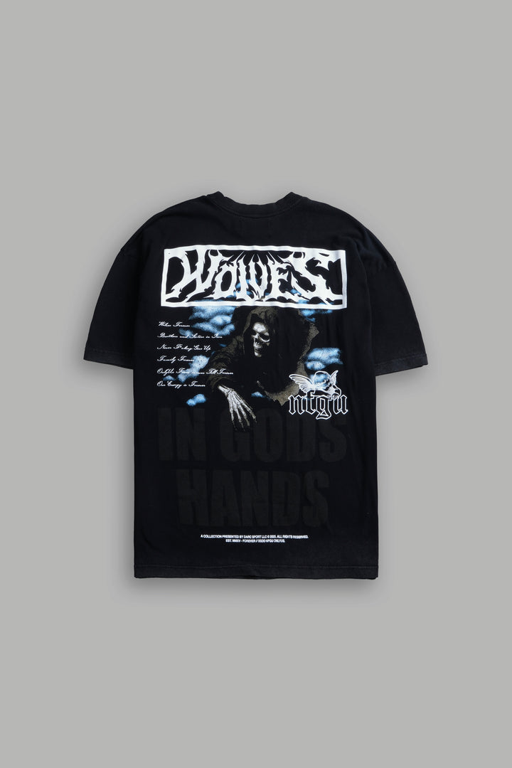 Deliver Us From Evil "Premium" Oversized Tee in Black