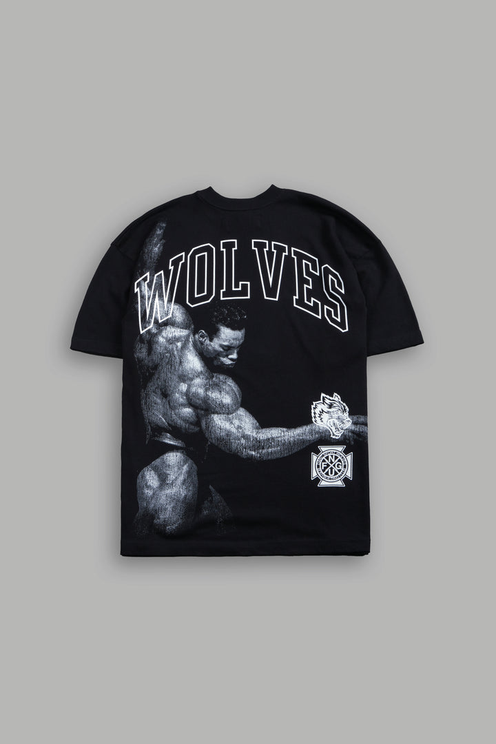 Kevin Premium Oversized Tee in Black