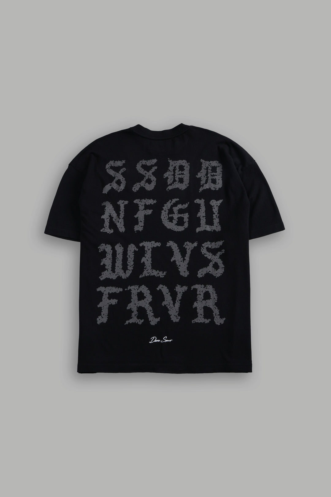Stone Code "Premium" Oversized Tee in Black