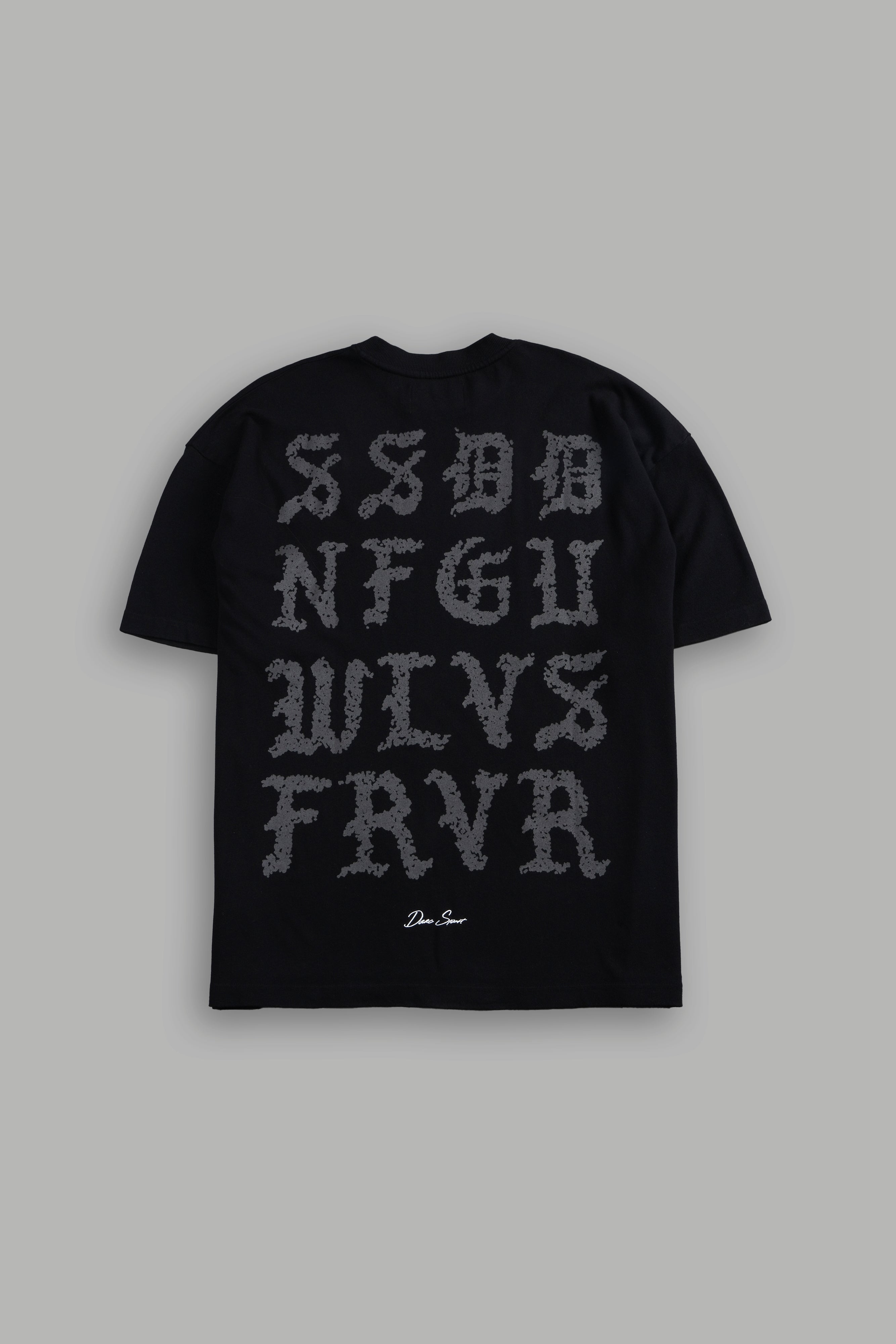 Stone Code "Premium" Oversized Tee in Black
