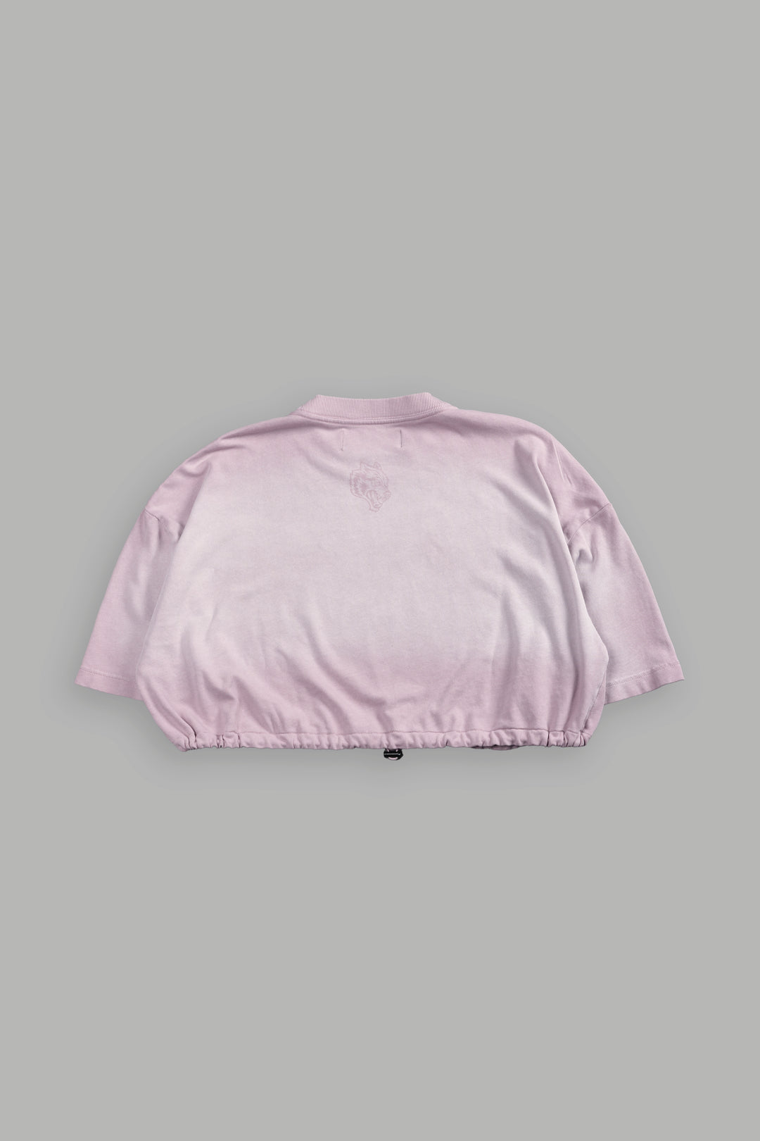 Chopper Bungee Cropped Tee in Purple Smoke Horizon Sun Fade