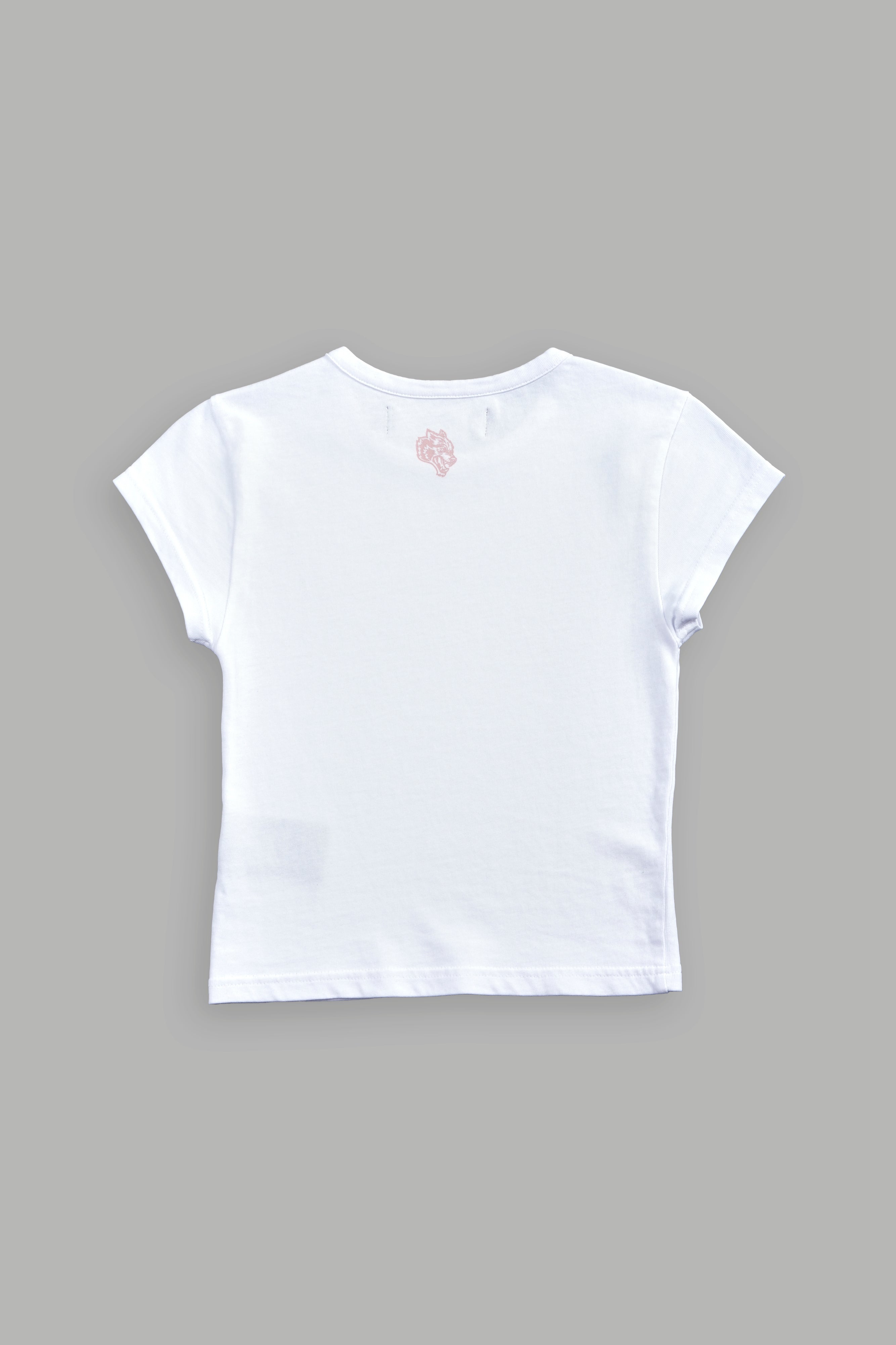 Watch Over Me "Baby" Tee in White
