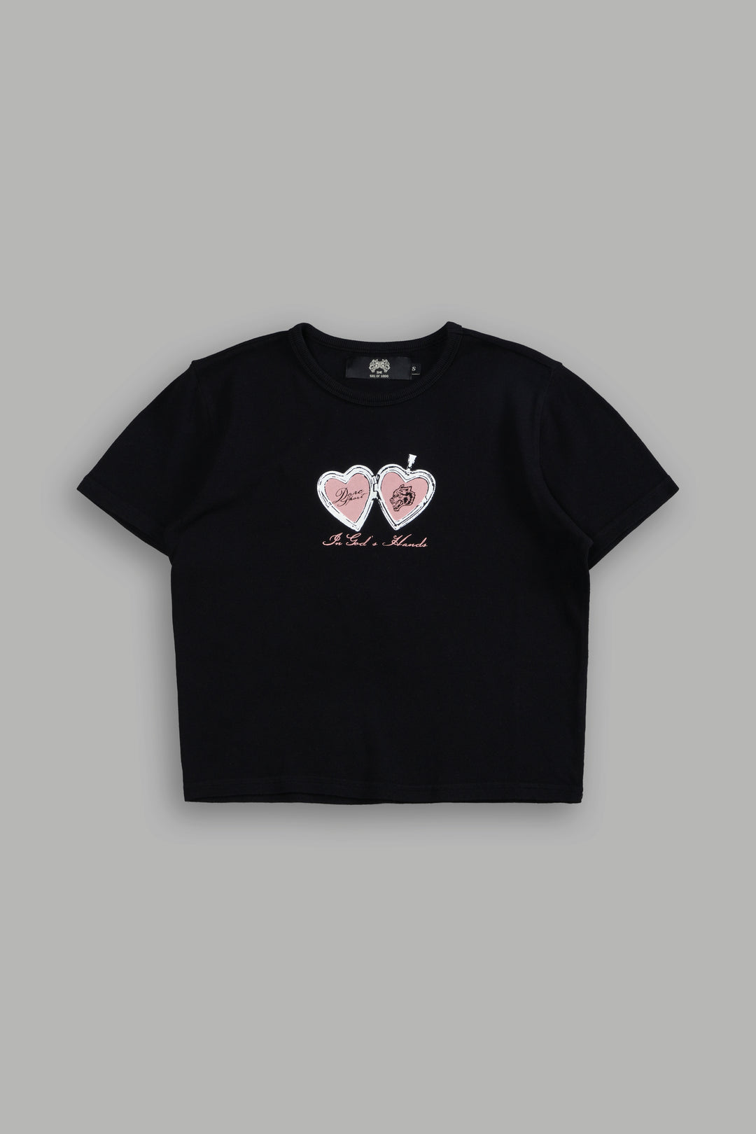 Wolves Locket "Timeless" Tee in Black
