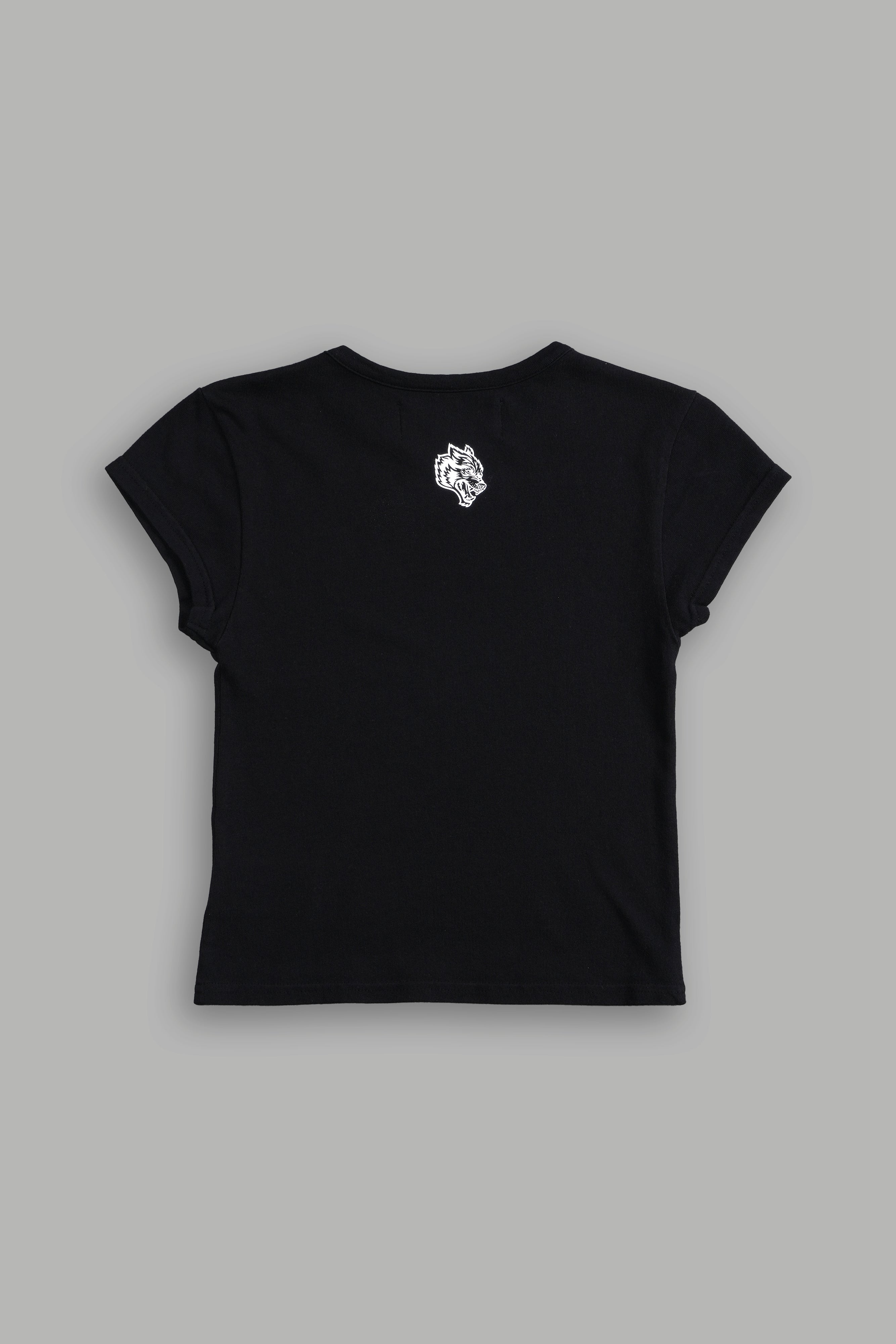 The Queen "Baby" Tee in Black