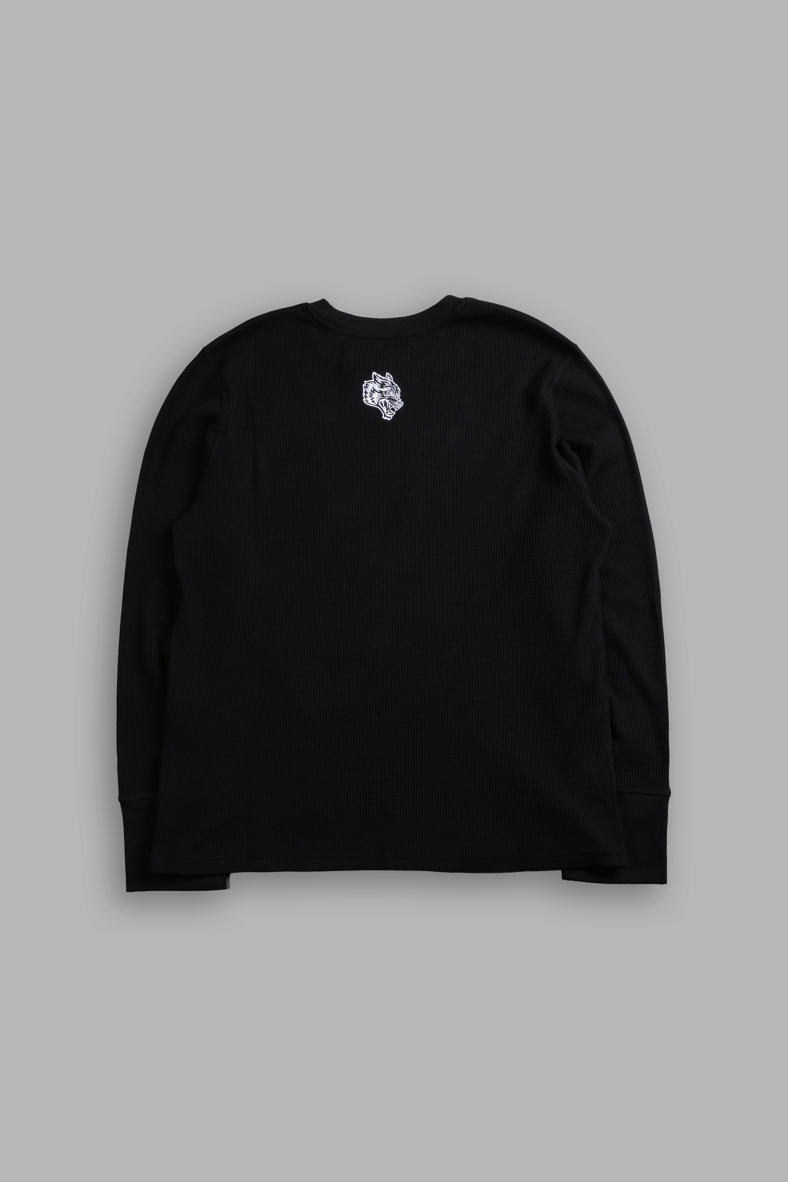 Midnight Wolves Lightweight Thermal in Black