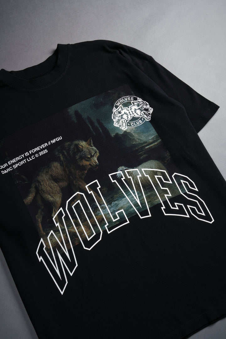 Don't Sleep "Premium" Oversized Tee in Black