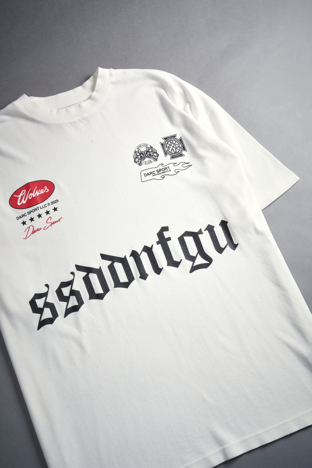 Us Forever "Premium" Oversized Tee in Cream