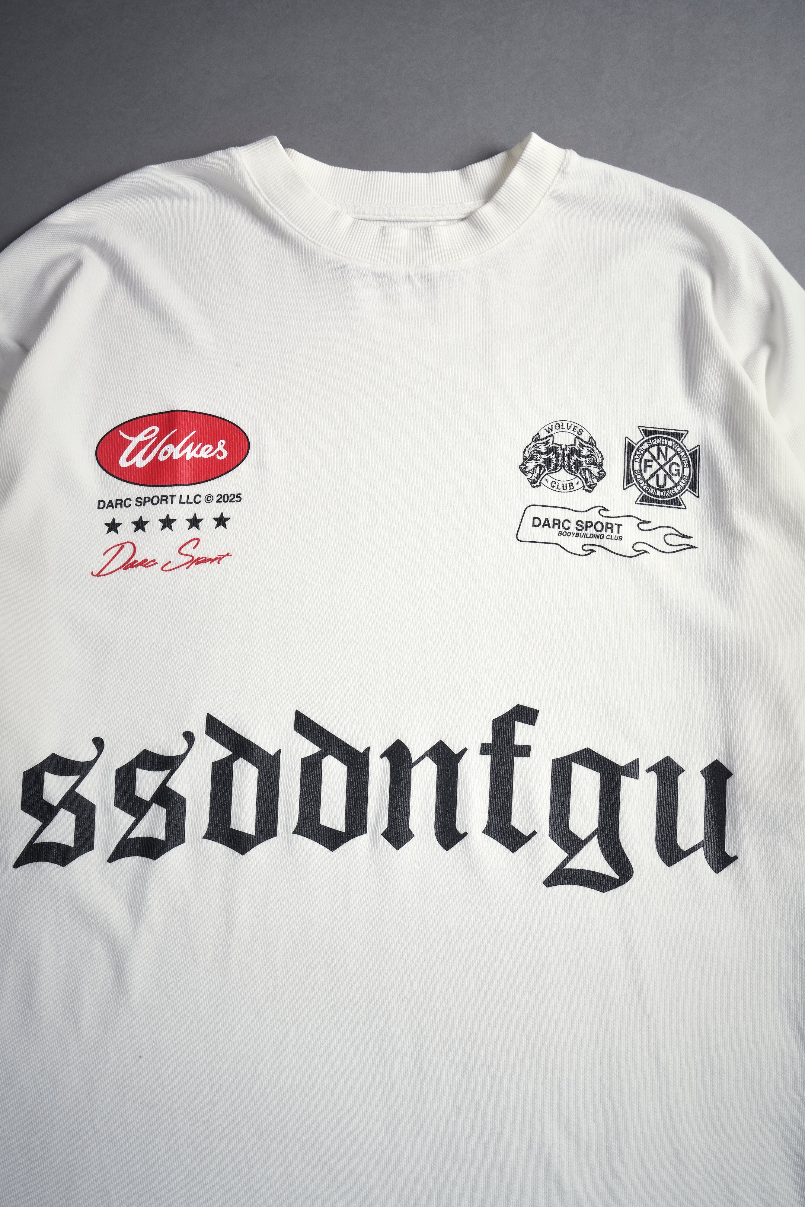 Us Forever "Premium" Oversized Tee in Cream