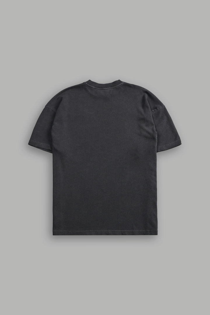 Wolf Head "Pump Cover" Tee in Wolf Gray