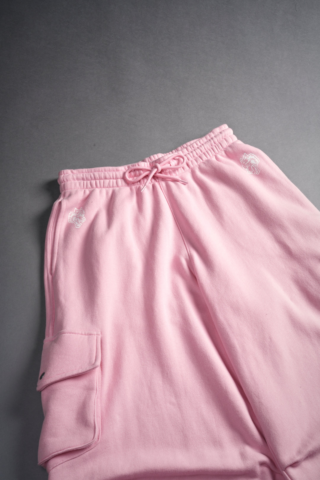 Dual Wolf Mia Cargo Sweat Pants in Cherry Blossom