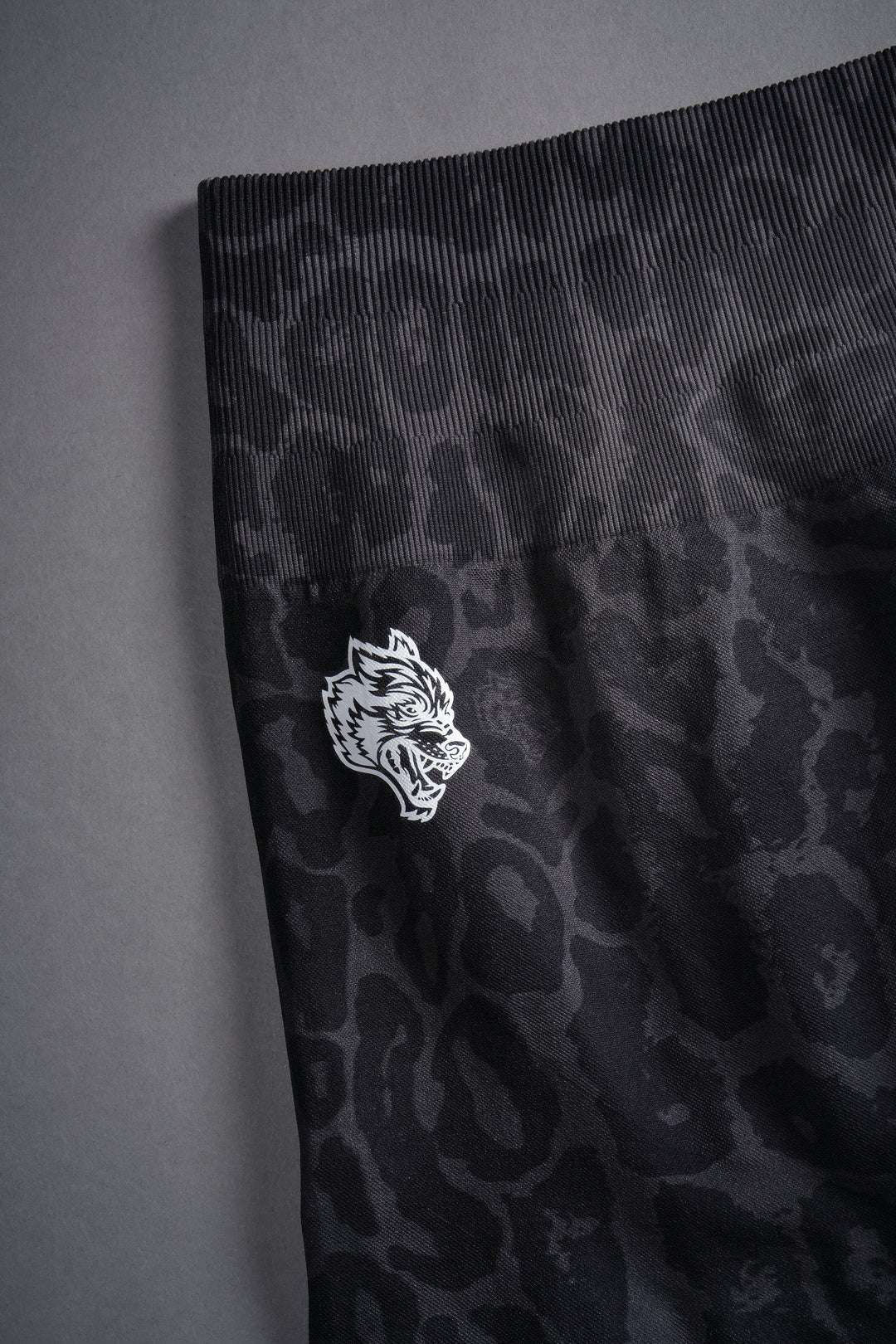Hesh V2 Everson Seamless "Sierra" Shorts in Charcoal Leopard