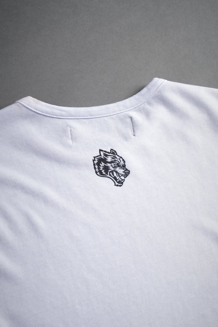 SSDDNFGU Wolf "Baby" Tee in White