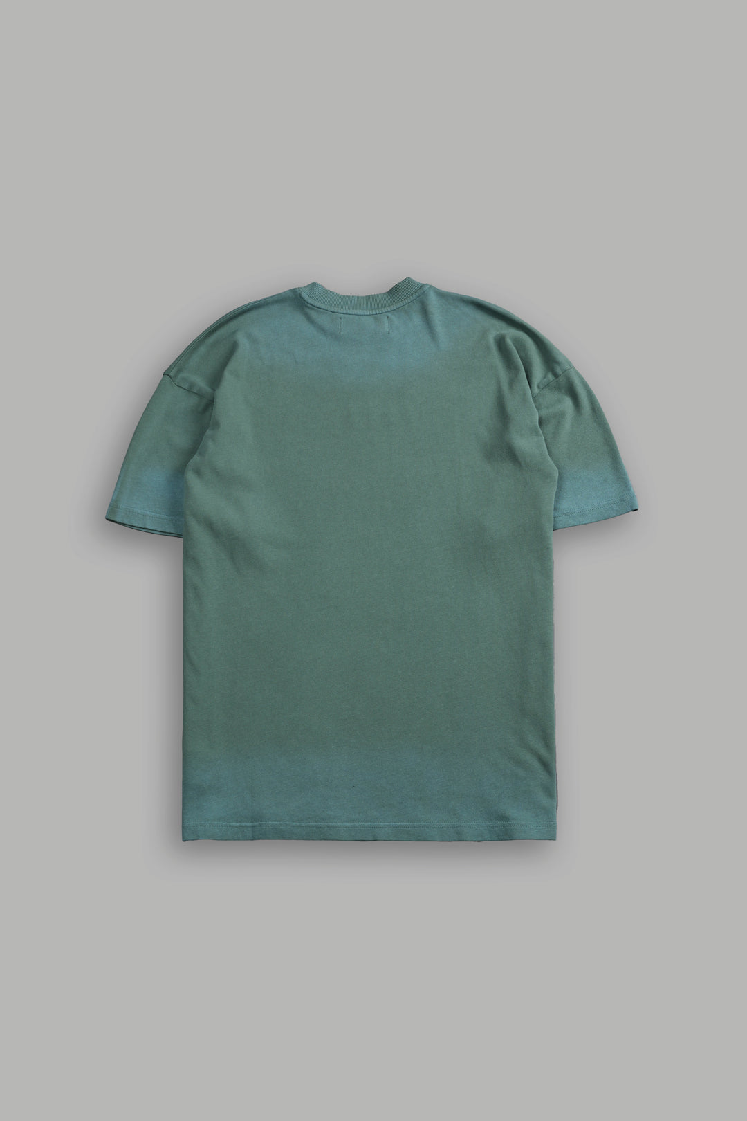 Wolf Head "Pump Cover" Tee in Hunter Green Driftwash