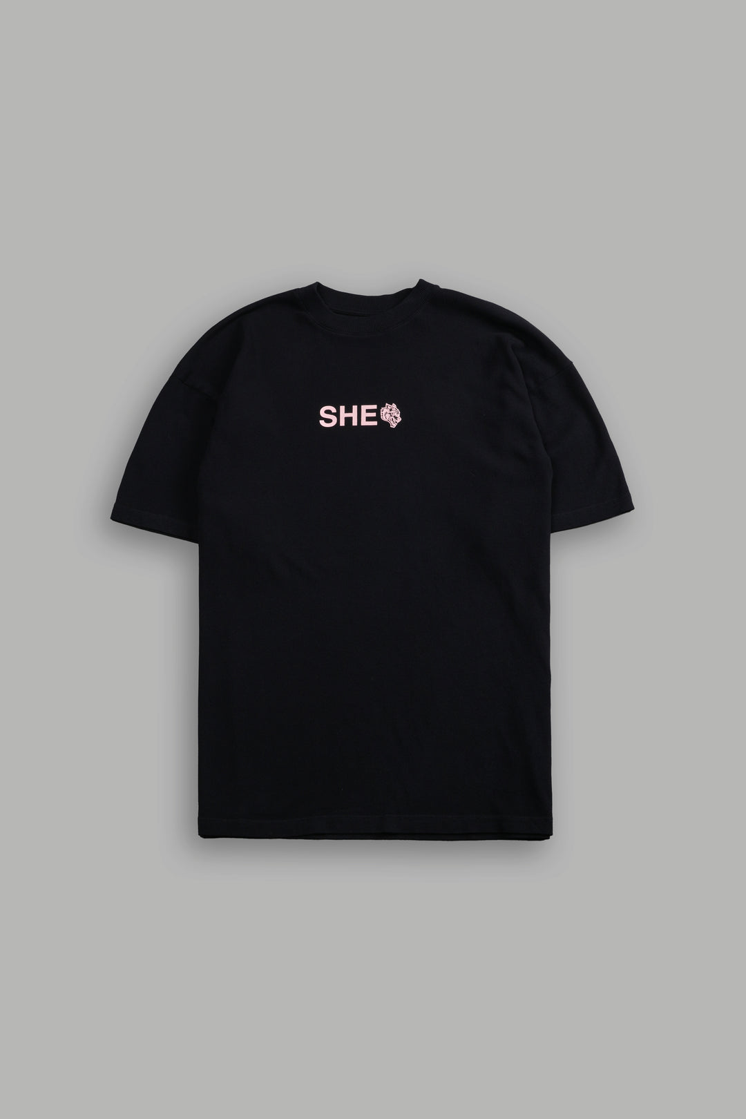 Wolf Head "Pump Cover" Tee in Black