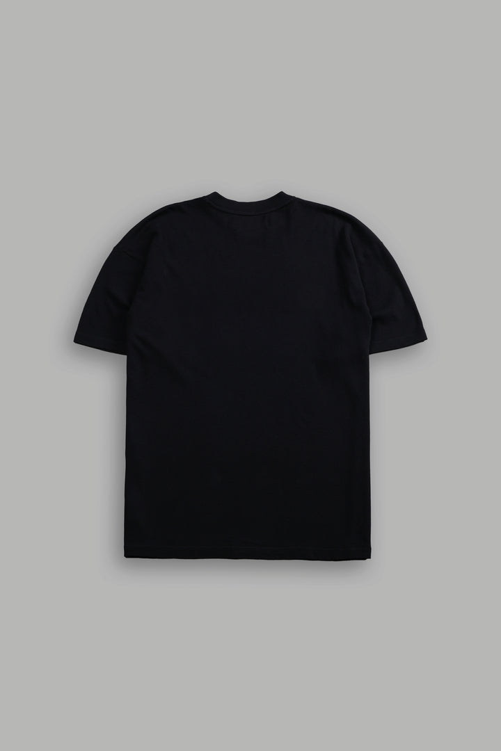 Wolf Head "Pump Cover" Tee in Black