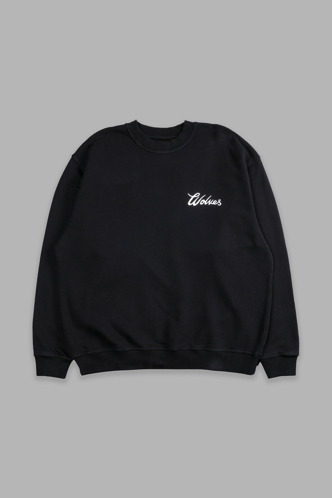 Renowned "Vintage London" Crewneck in Black