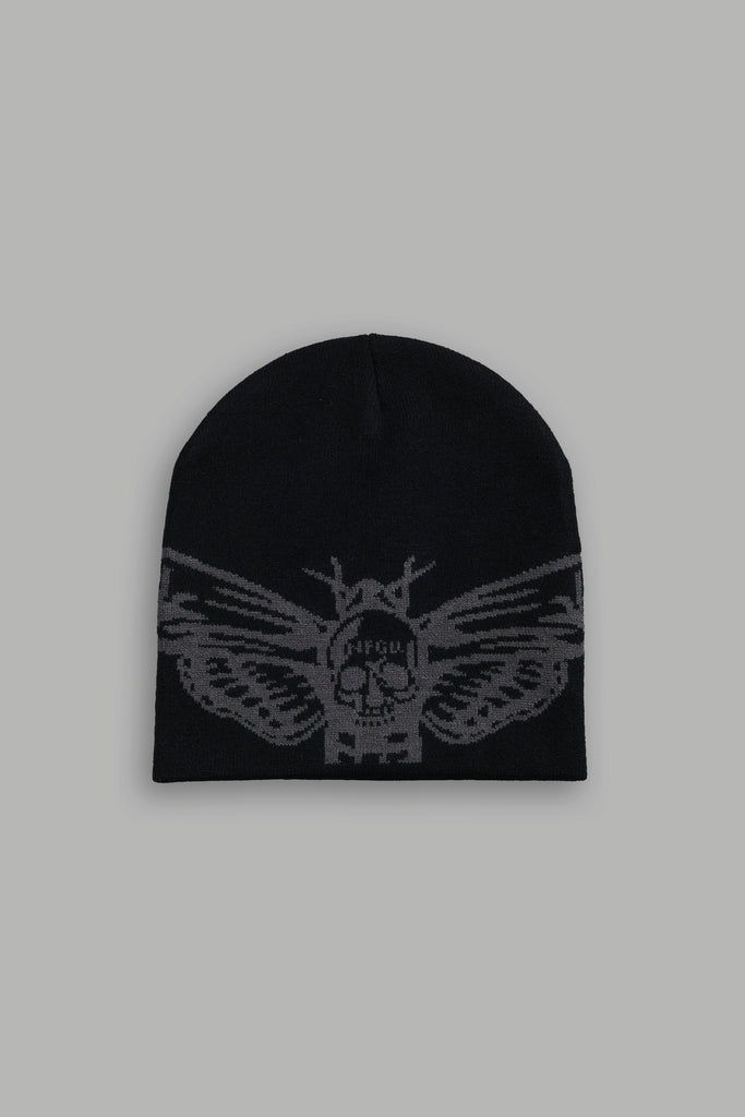 Moth Kanji Cap Beanie in Black – DarcSport