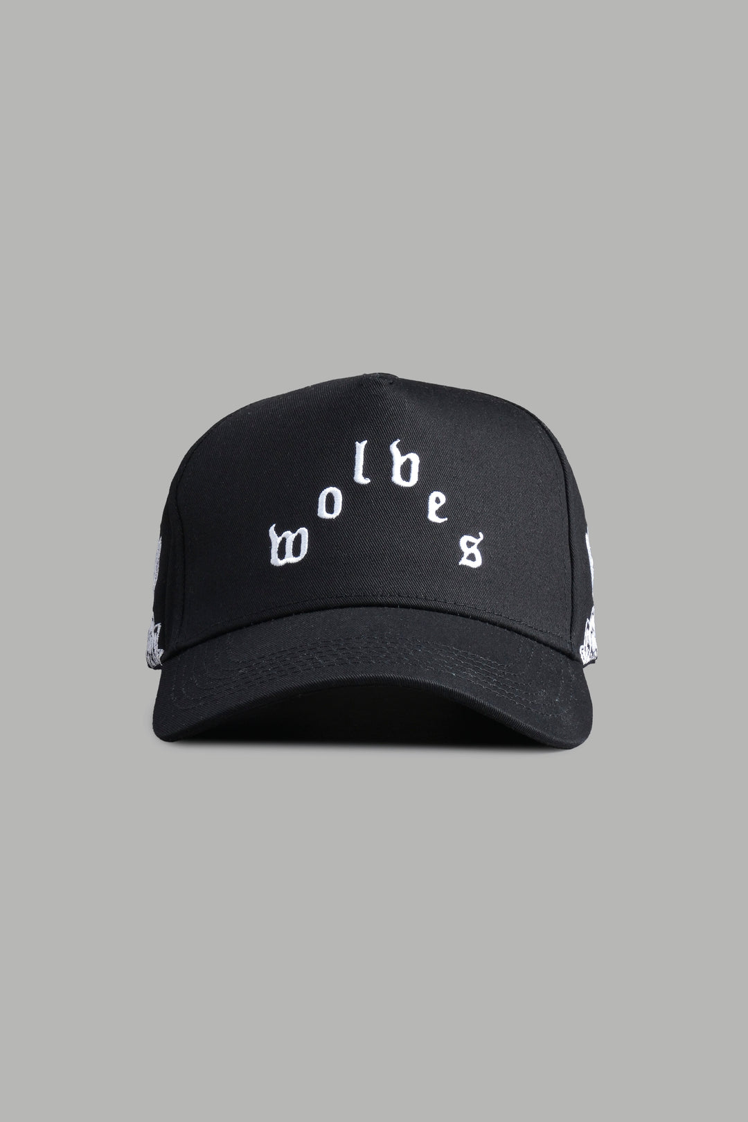 Surrounded Oni 5 Panel Hat in Black