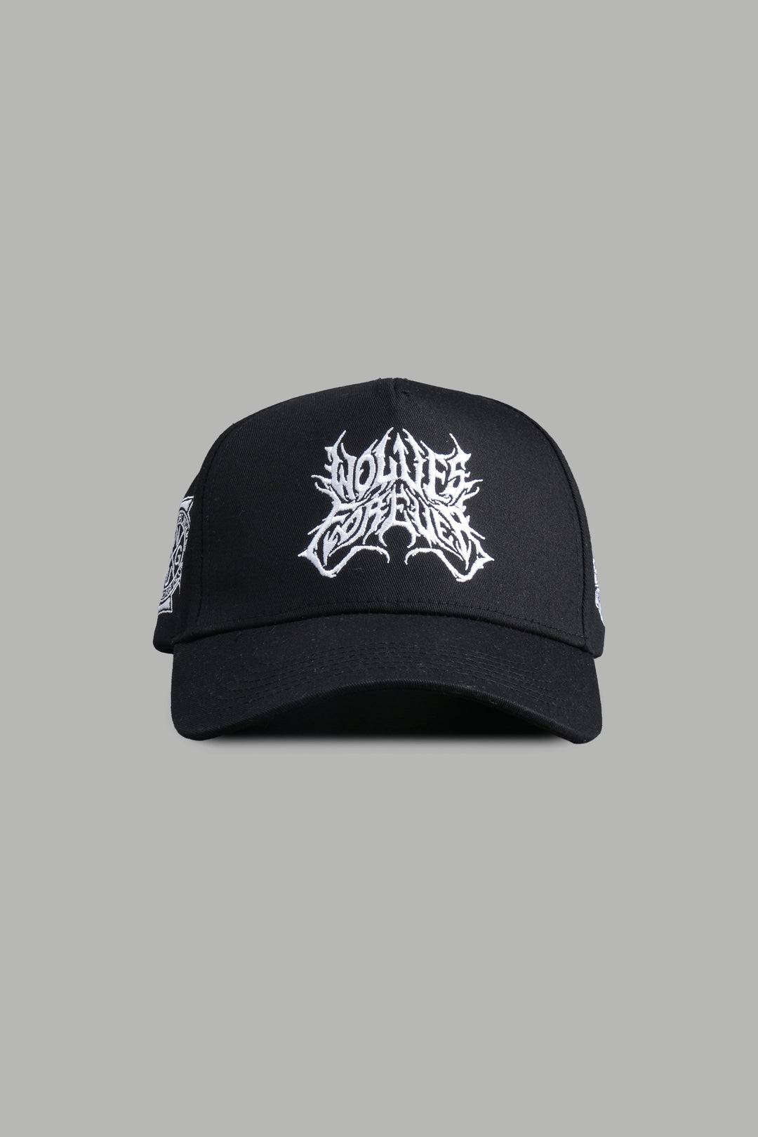 Sheer Loyalty 5 Panel Hat in Black