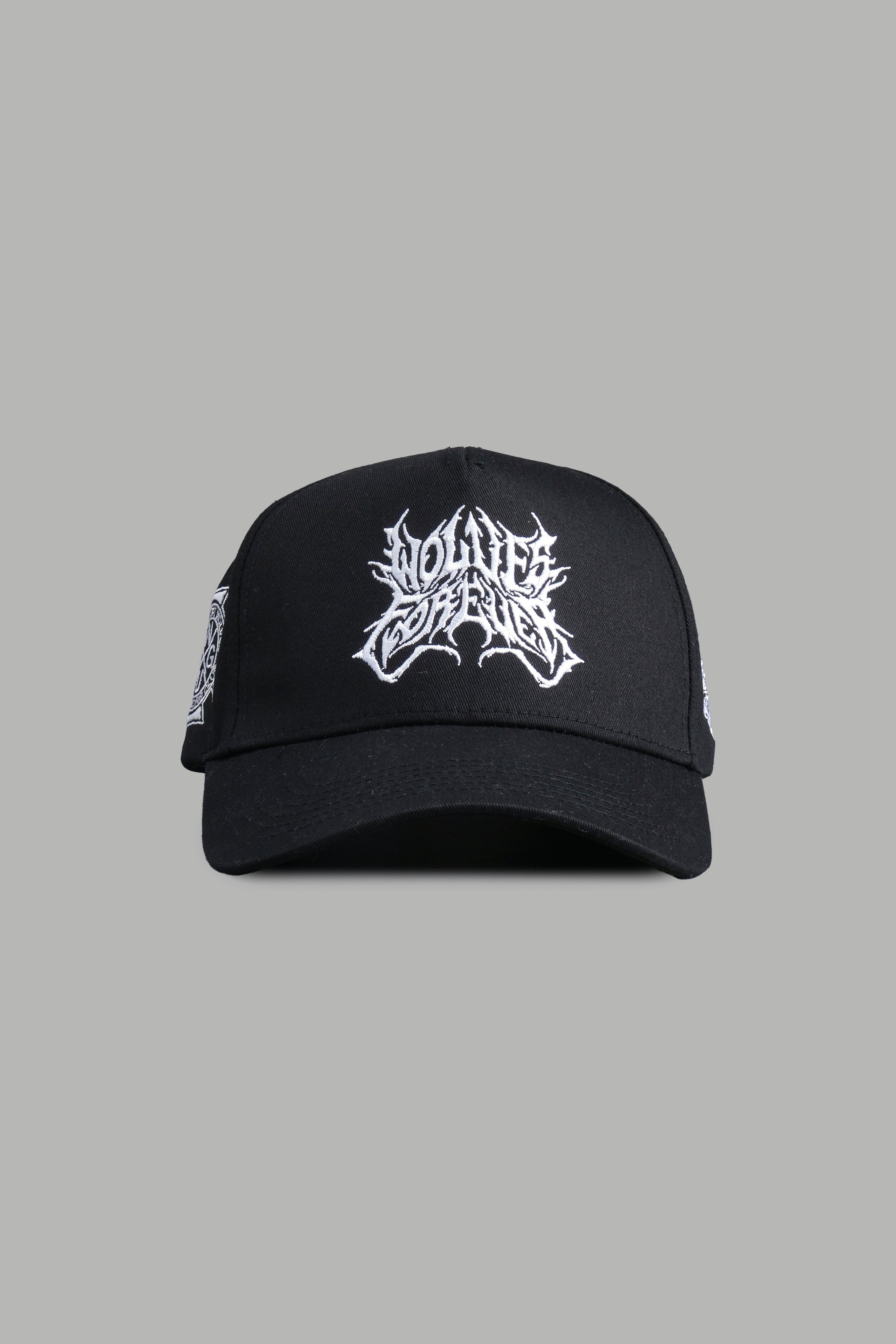 Sheer Loyalty 5 Panel Hat in Black