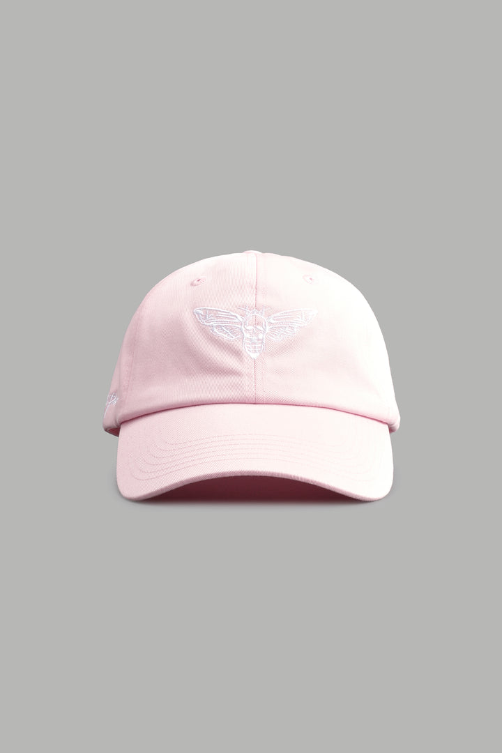 Death Moth Forever Dad Hat V2 in Cherry Blossom
