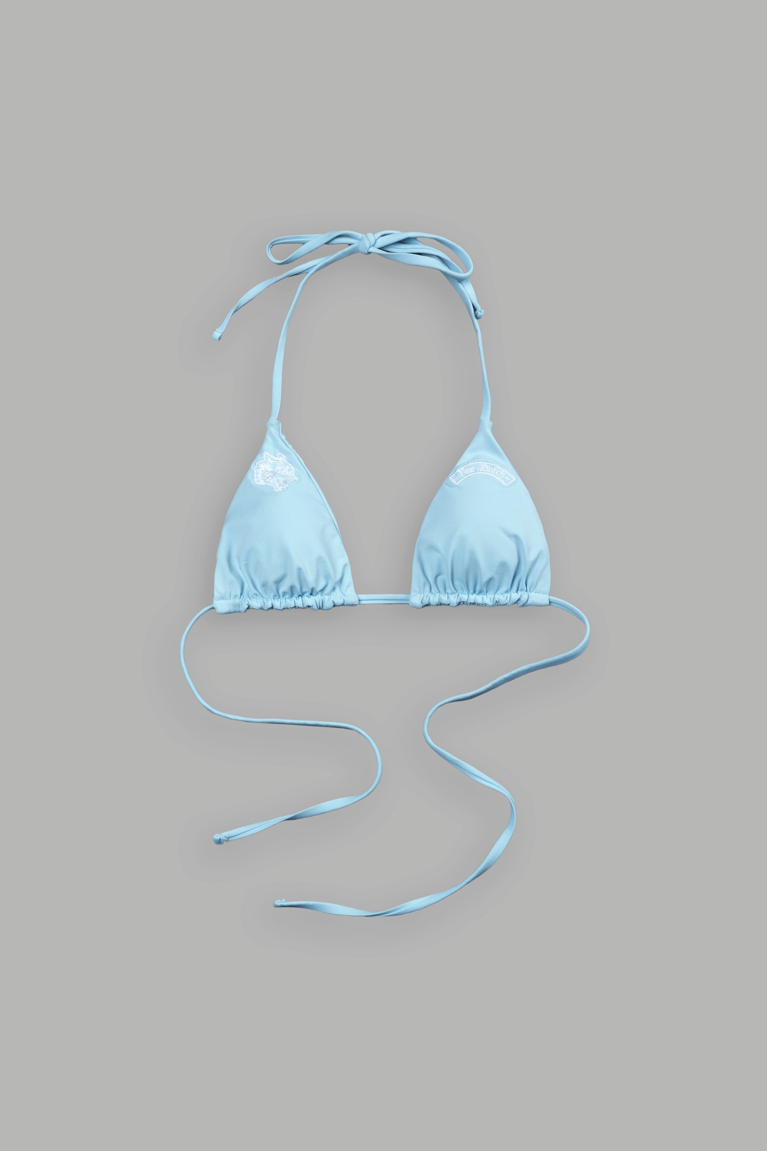 VD Chopper "Nikita" Triangle Top in Baby Blue