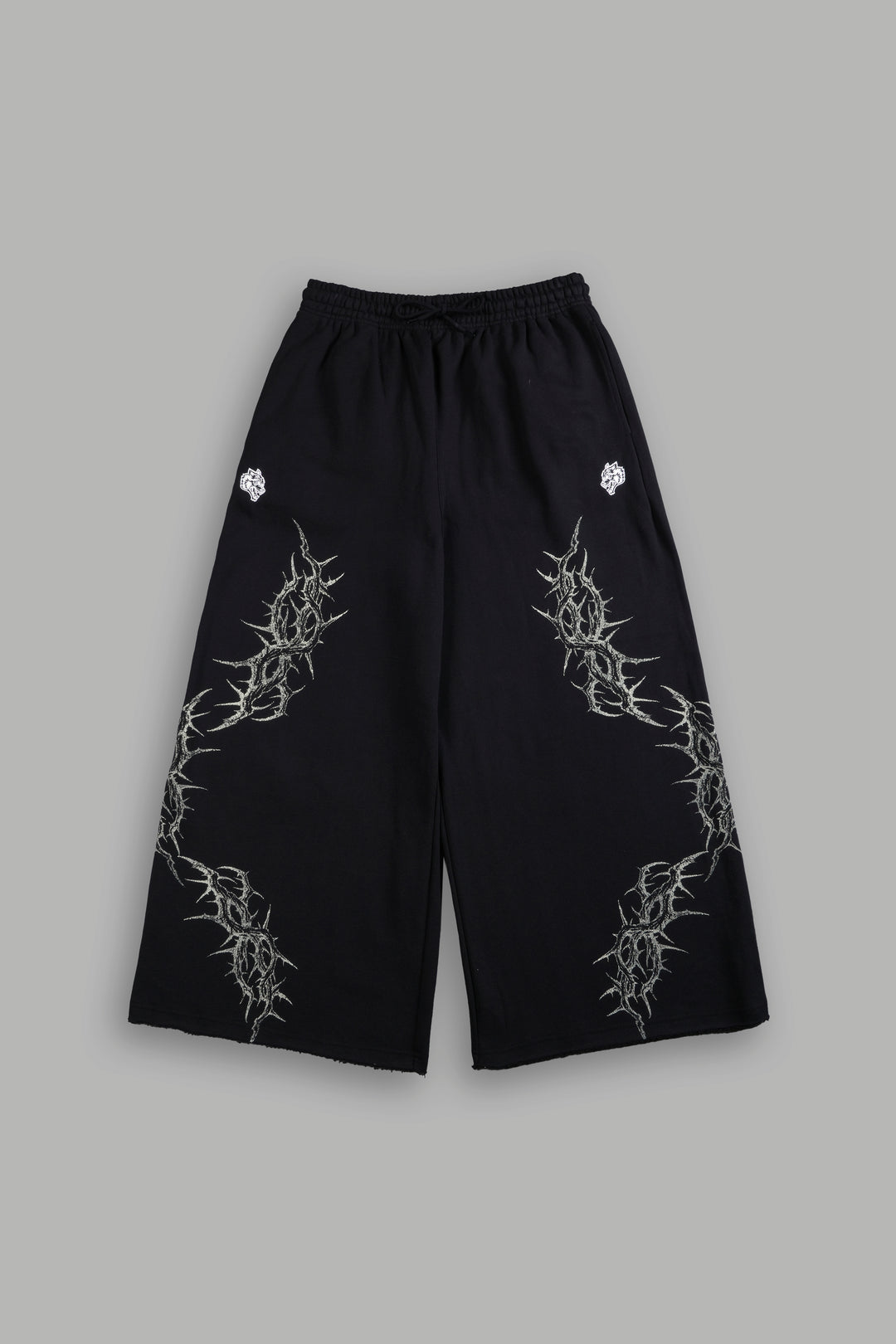 Thorns Oversized Omen Sweat Pants in Black