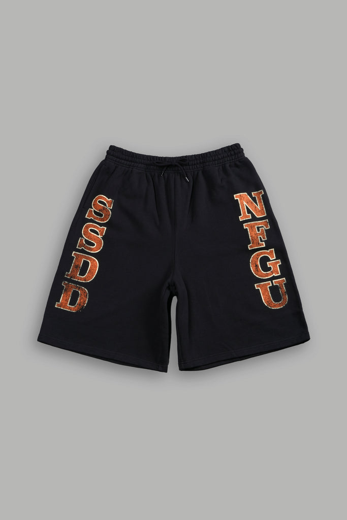 SSDD NFGU Gym Oversized Osiris Sweat Shorts in Black – DarcSport