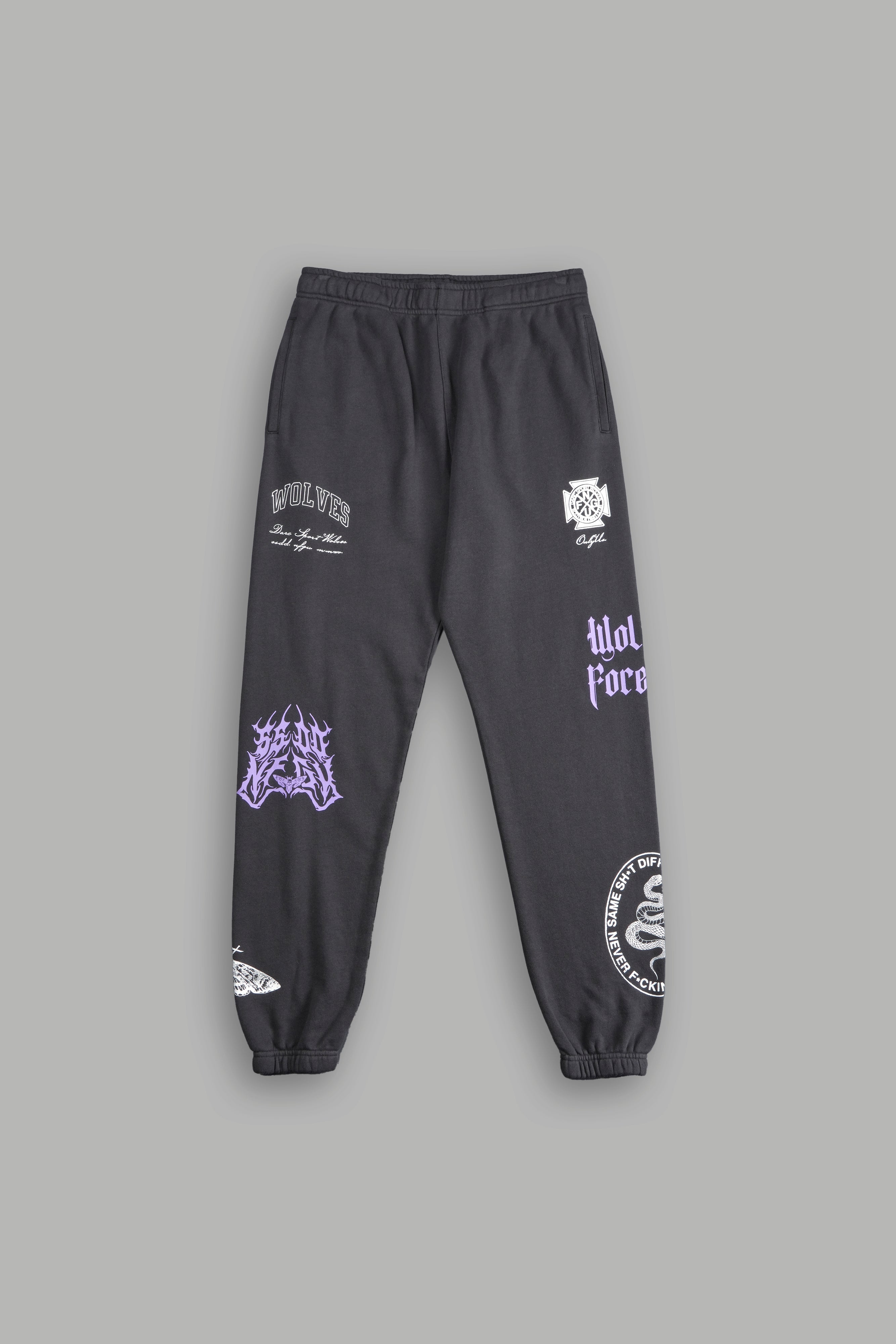 Wolves Club Forever Post Lounge Sweats in Wolf Gray