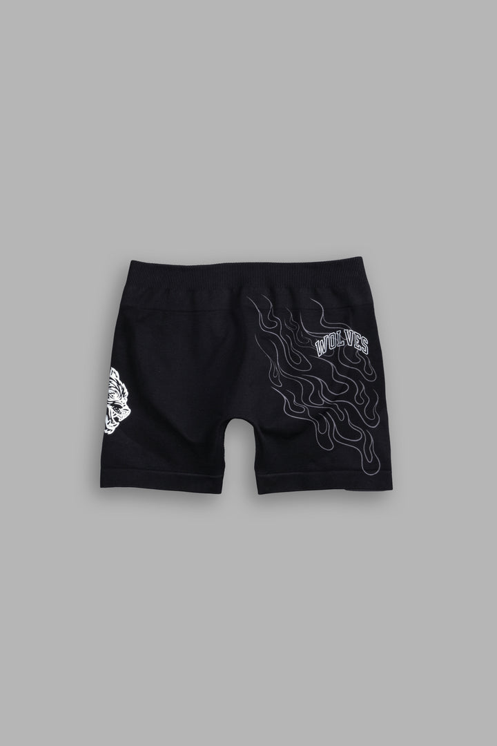 Loyalty V2 Everson Seamless "Katya" Shorts in Black