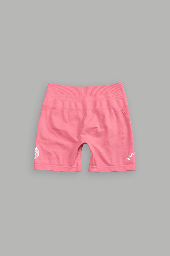 Chopper Everson Seamless "Huxley" Shorts in Frosted Rose