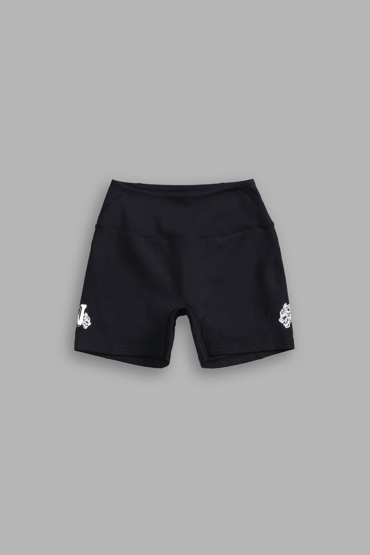 Our Stamp "Alexa" Energy Shorts in Black