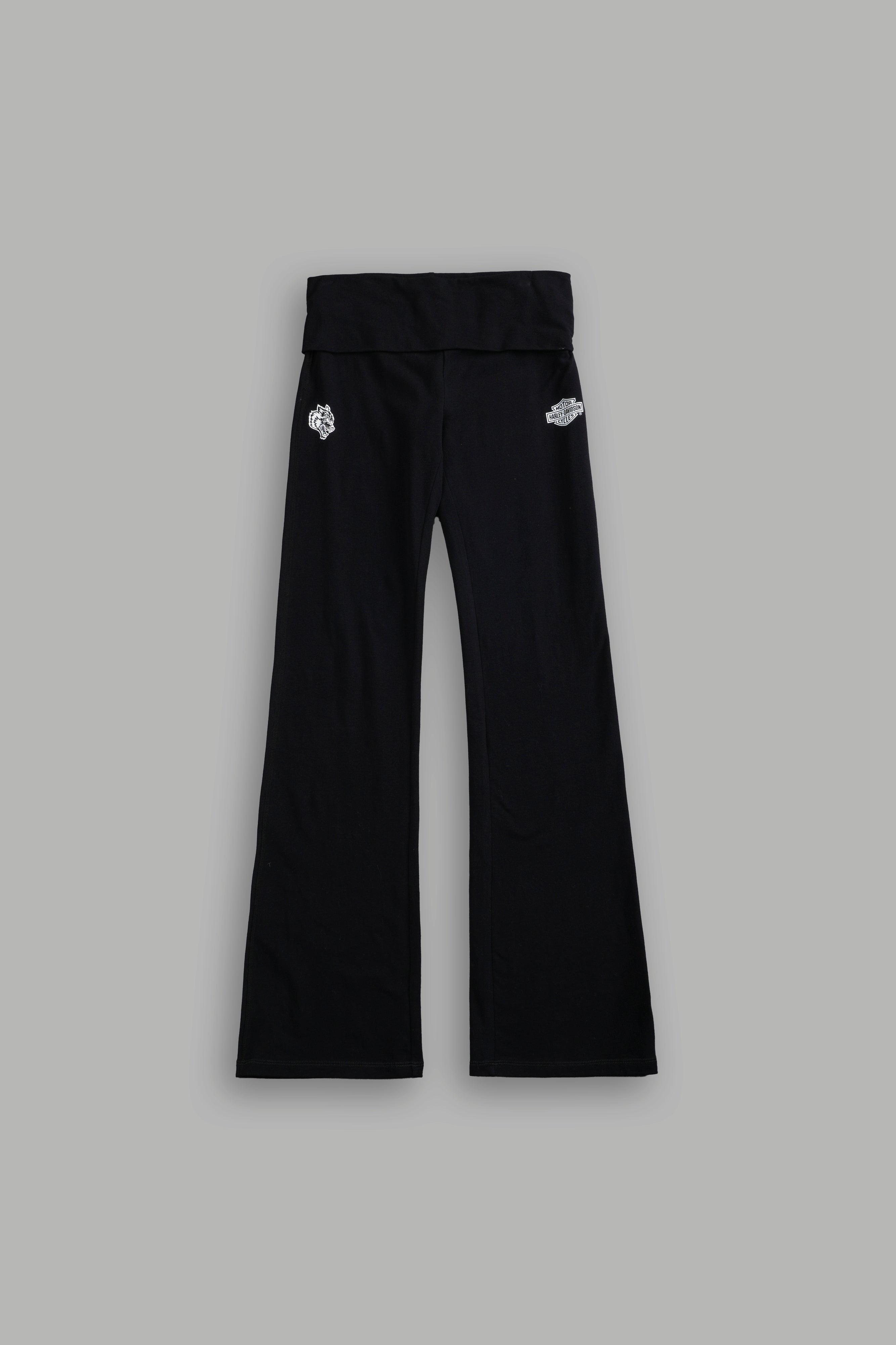 Harley-Davidson Wolves Romy Foldover Pants in Black
