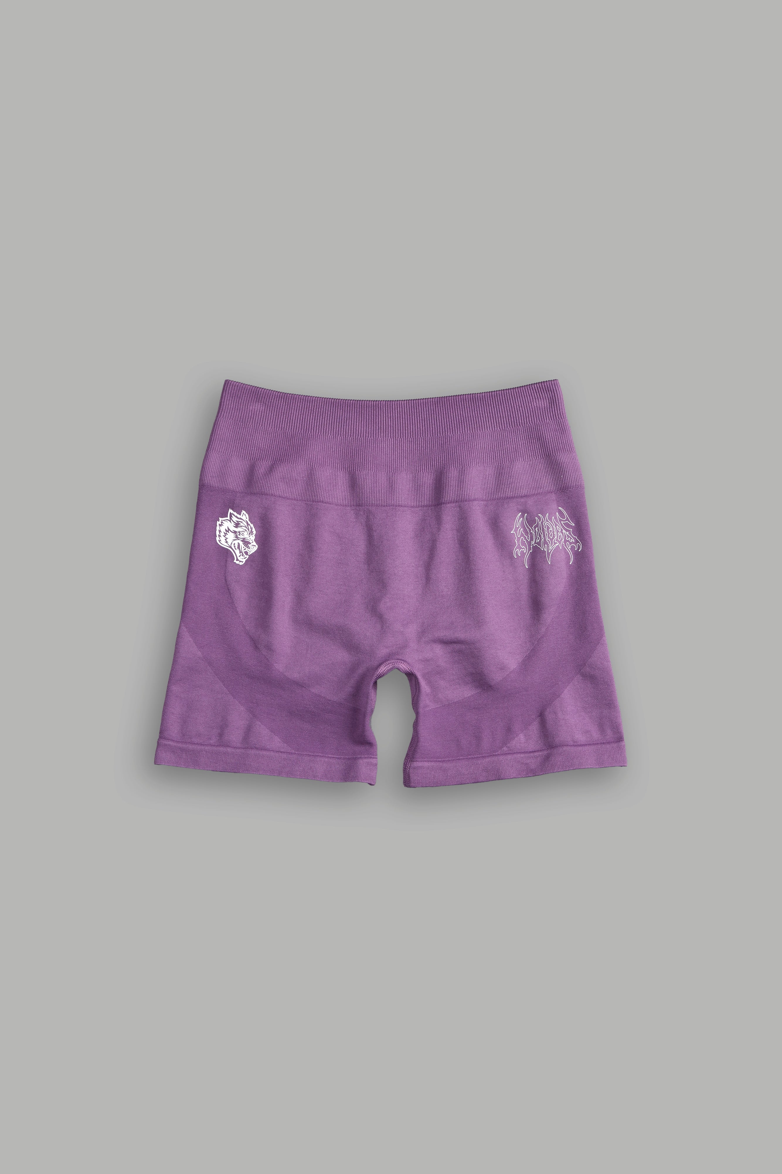 Hesh Forever Everson Seamless "Training" Shorts in Darc Violet