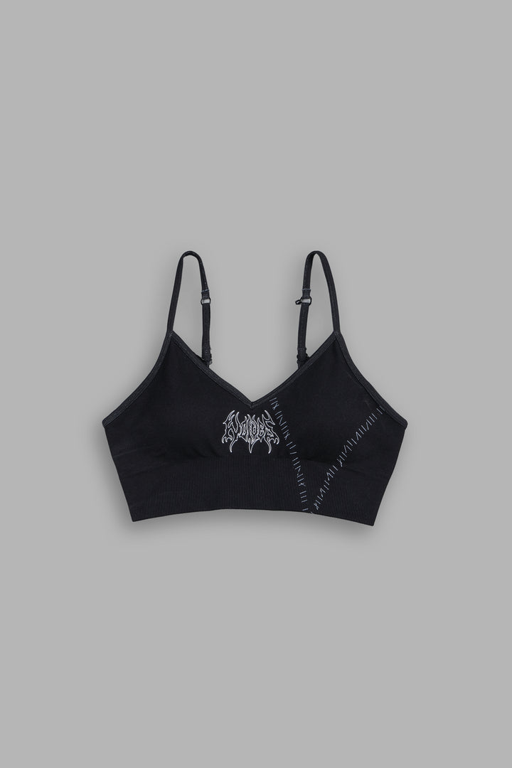 Repair "Everson Seamless" Sports Bra in Black