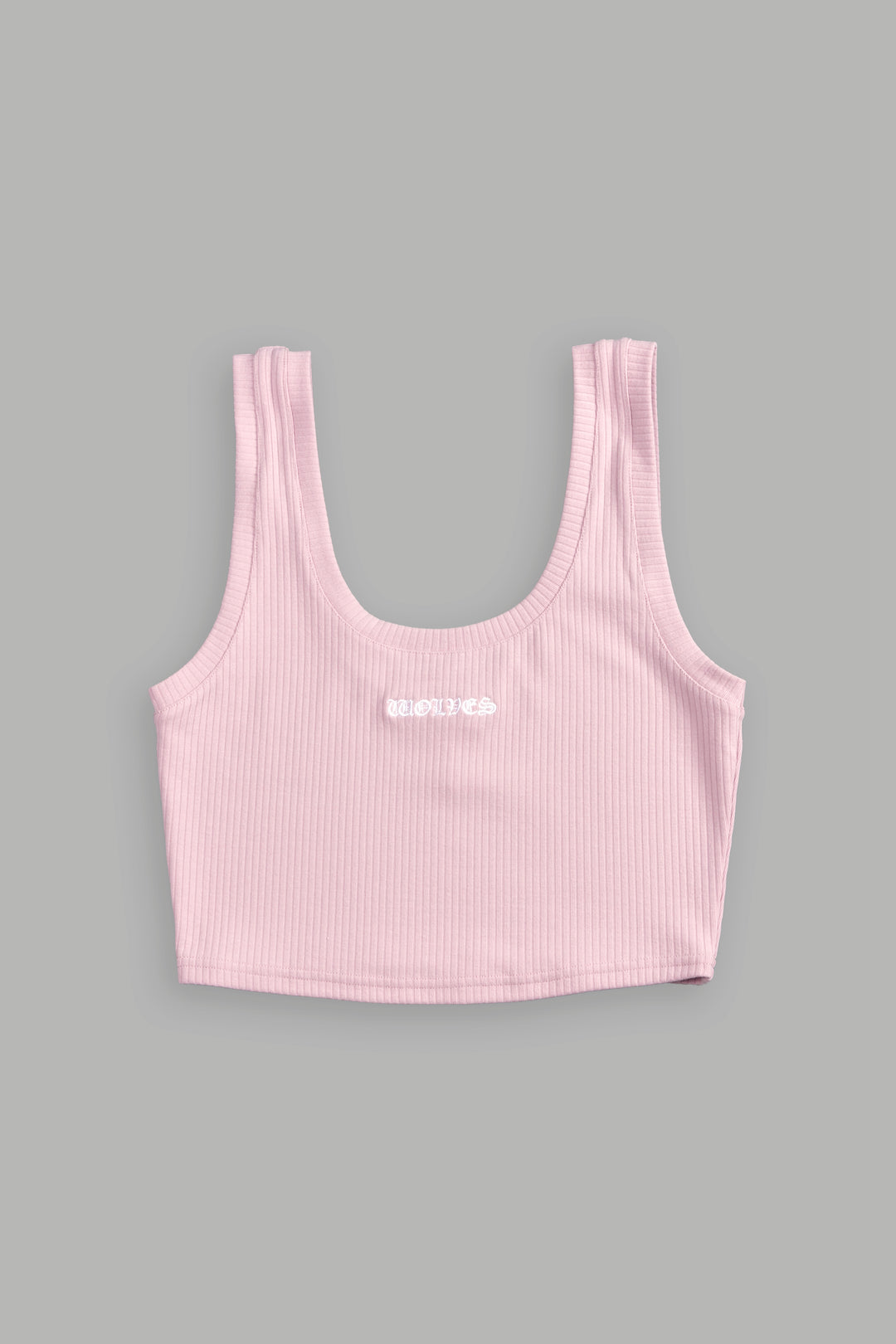 Chopper Classic Ribbed Tank in Pink Dust