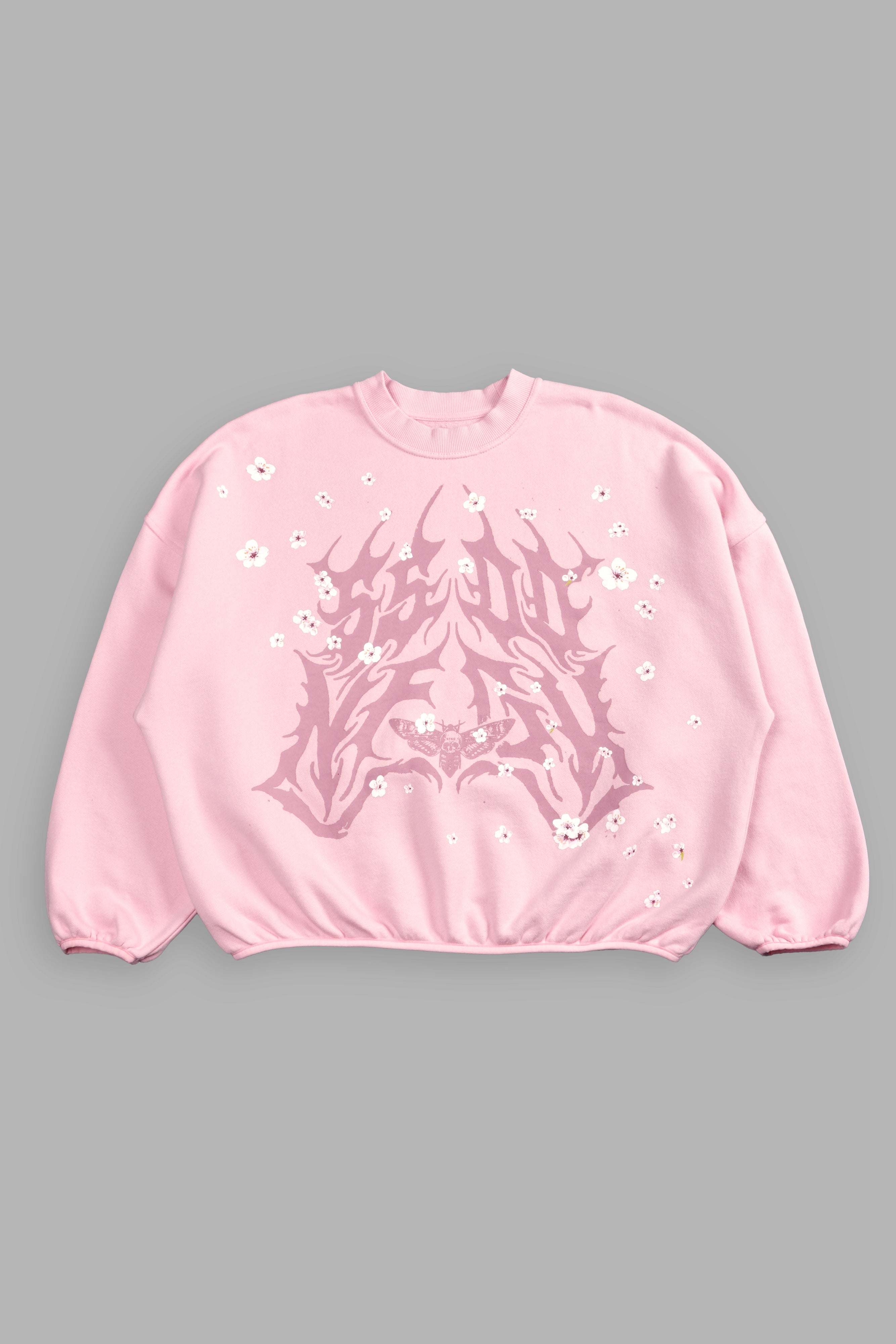 SSDDNFGU Metal S. Hall She Crewneck in Cherry Blossom