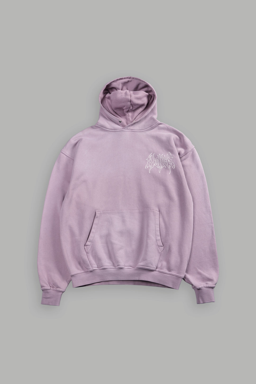Hesh Blossom "Pierce" Unisex Hoodie in Purple Smoke Driftwash