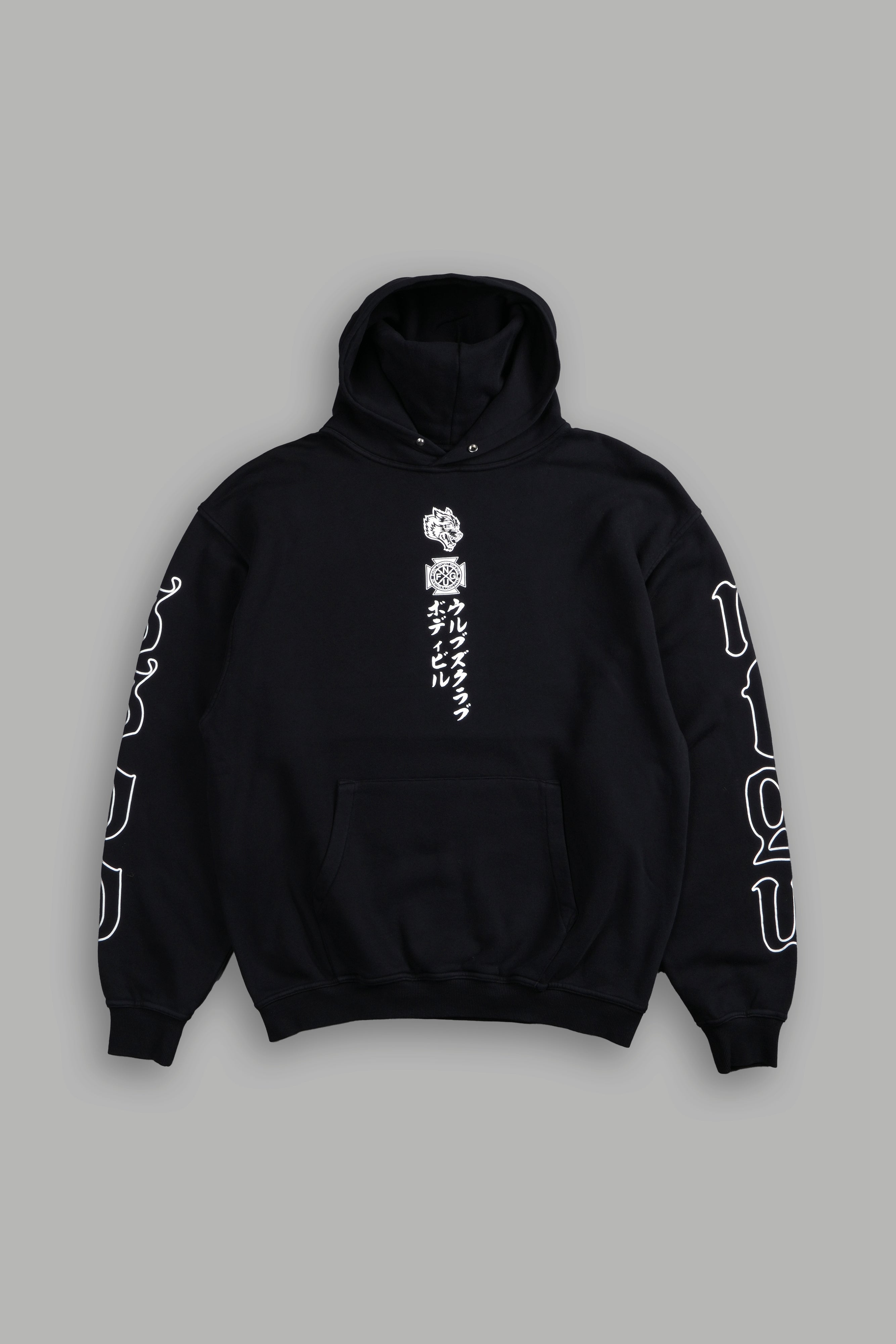 Inferno V2 "Pierce" Hoodie in Black