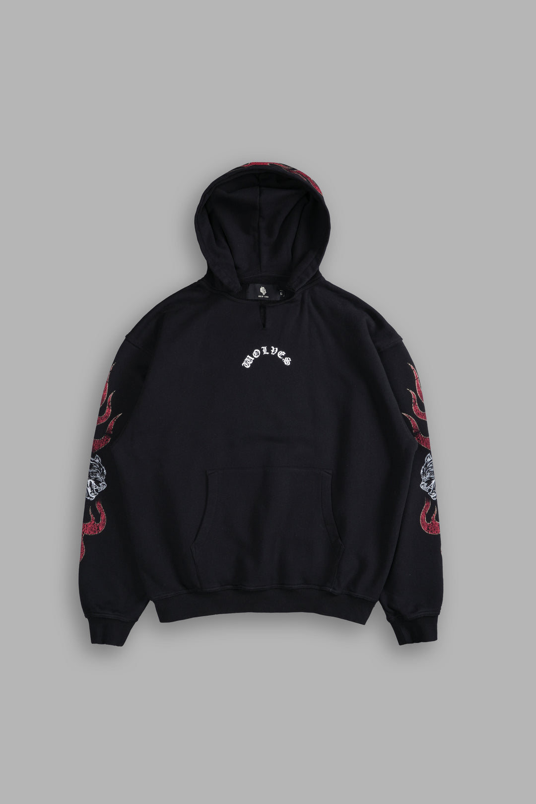 Okami Wolf "Dempsey" Hoodie in Black