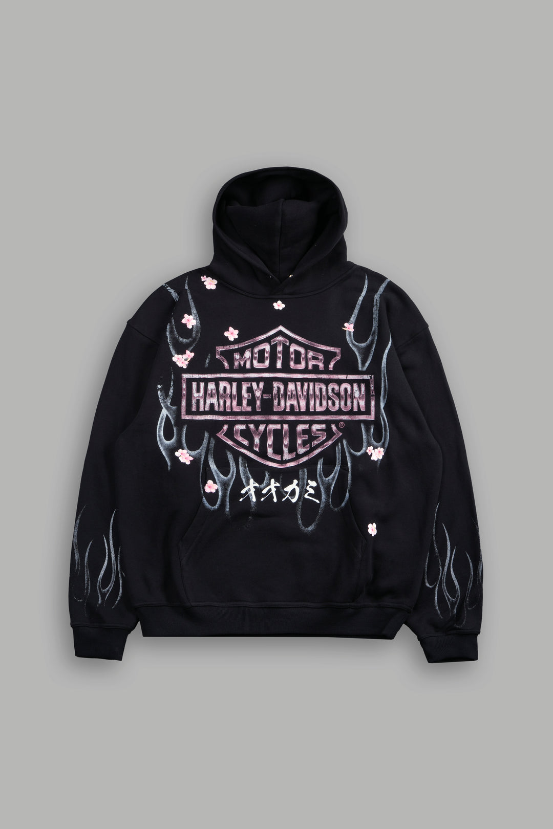 Darc Blossom Pierce Hoodie in Black