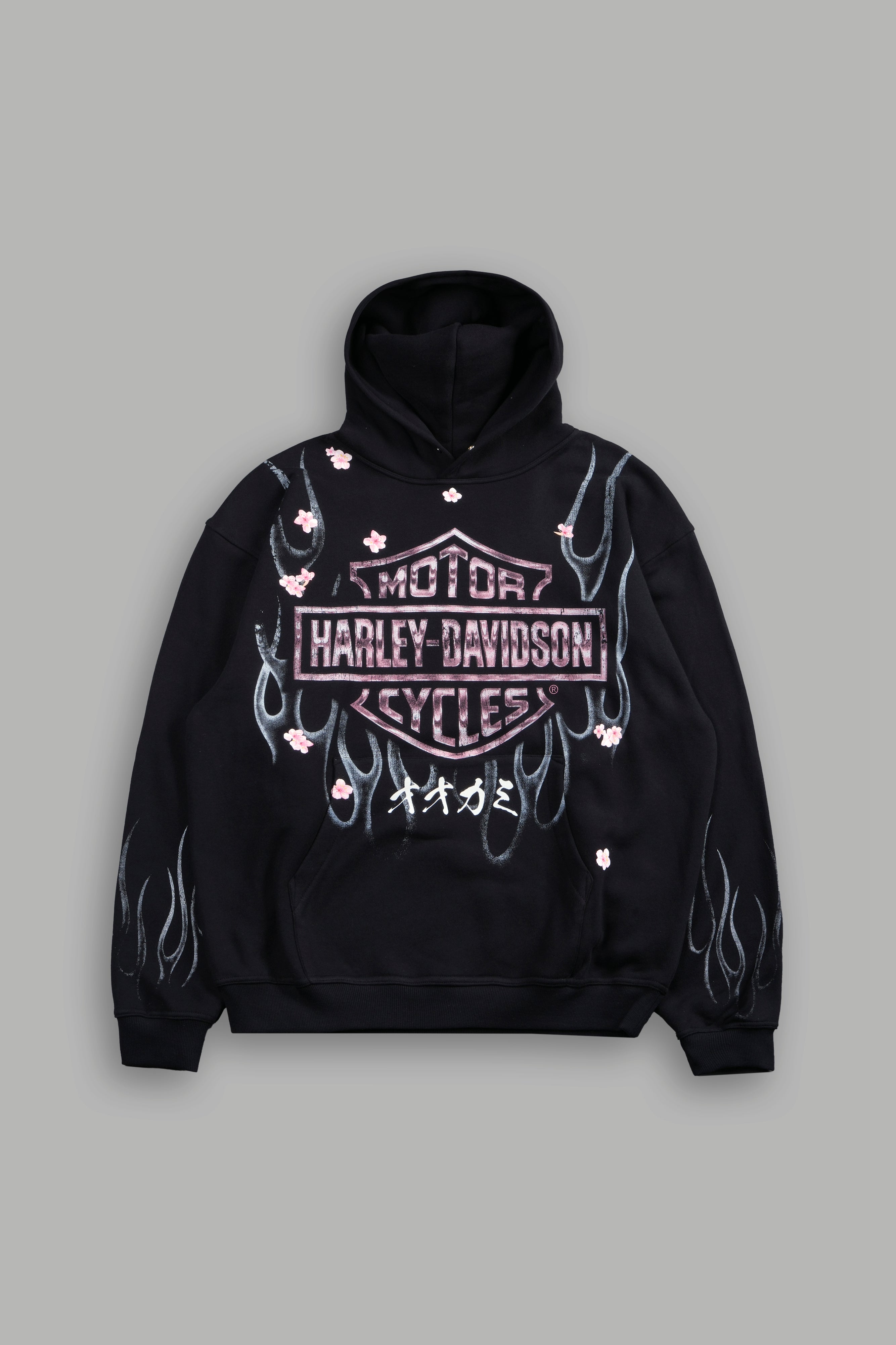 Darc Blossom Pierce Hoodie in Black