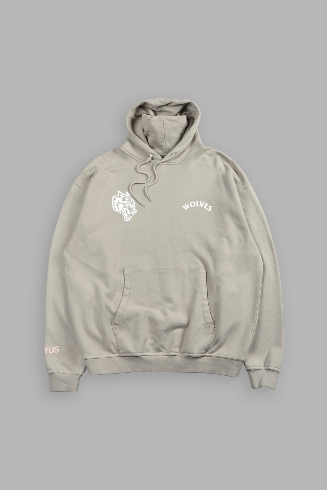 Leap Of Faith V2 Bishop Hoodie In Cactus Gray