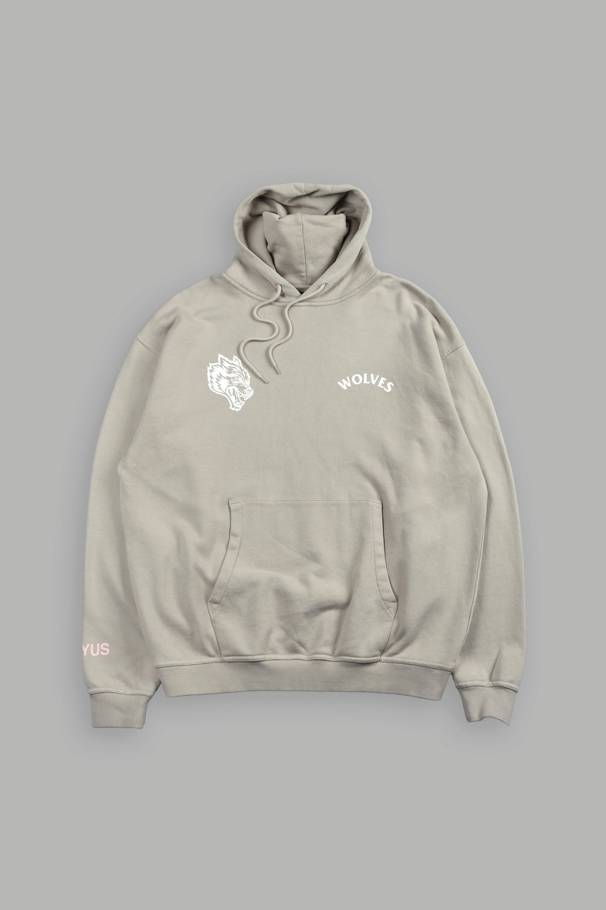 Leap Of Faith V2 Bishop Hoodie In Cactus Gray