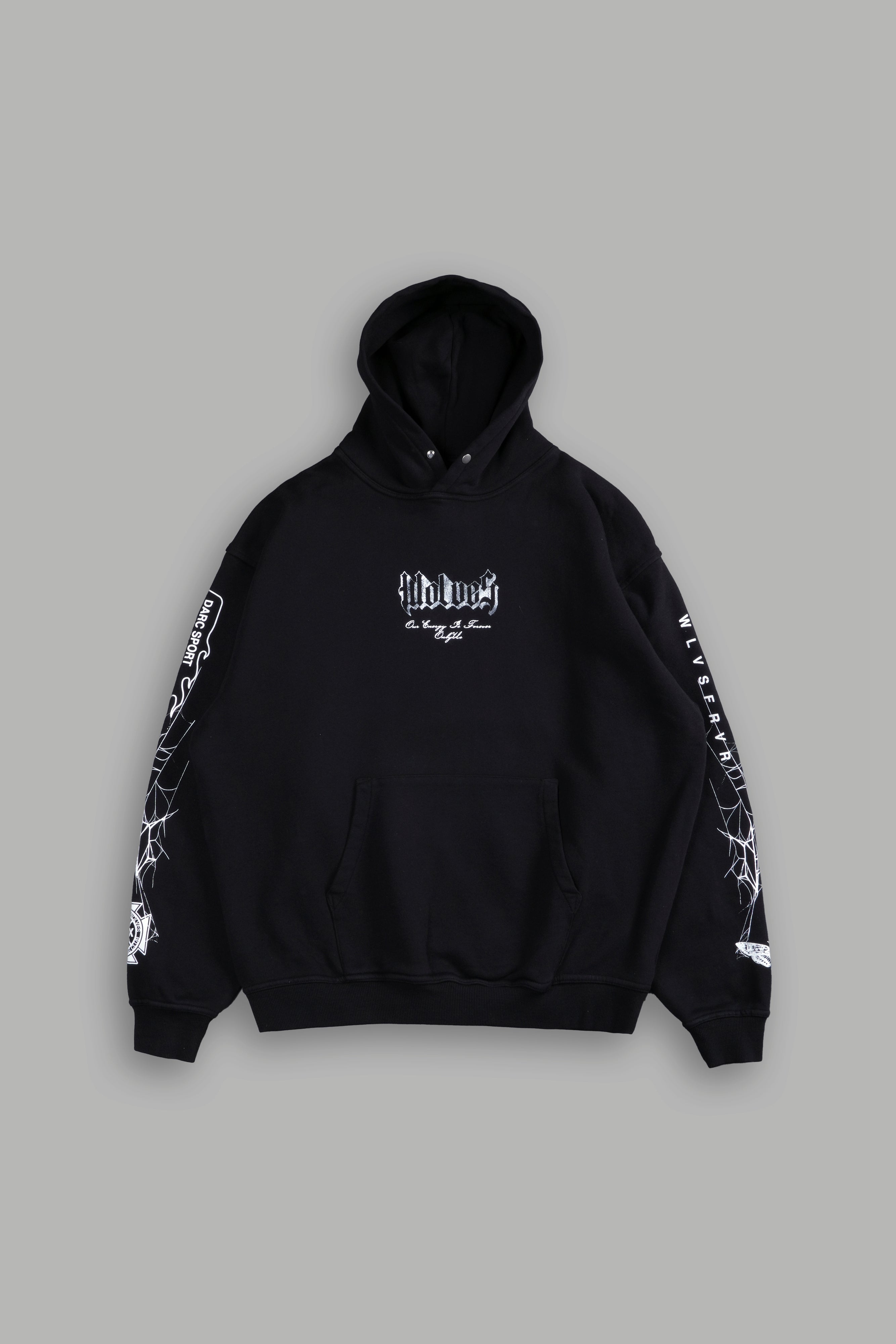 Venom "P" Hoodie in Black