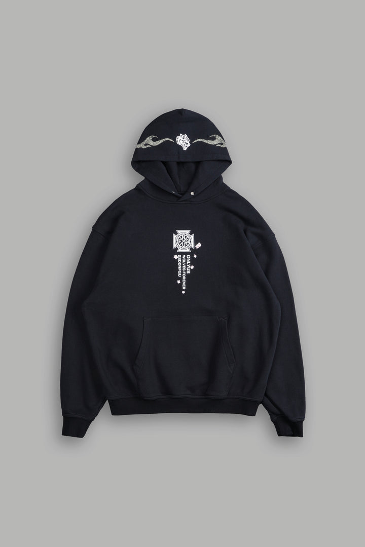 Our Fire V2 "Pierce" Hoodie in Black