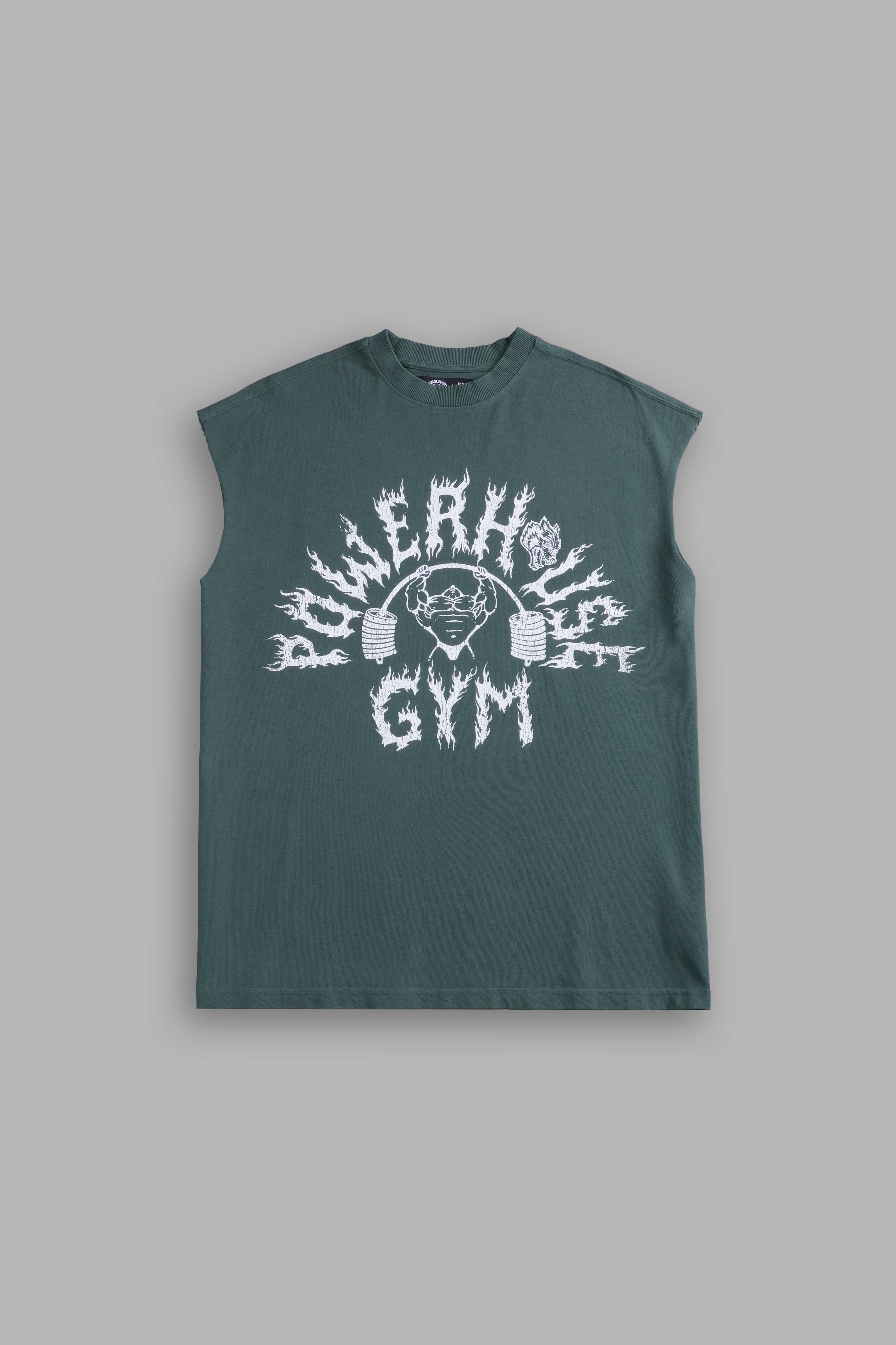 Iron Flame "Premium" Muscle Tee in Norse Green