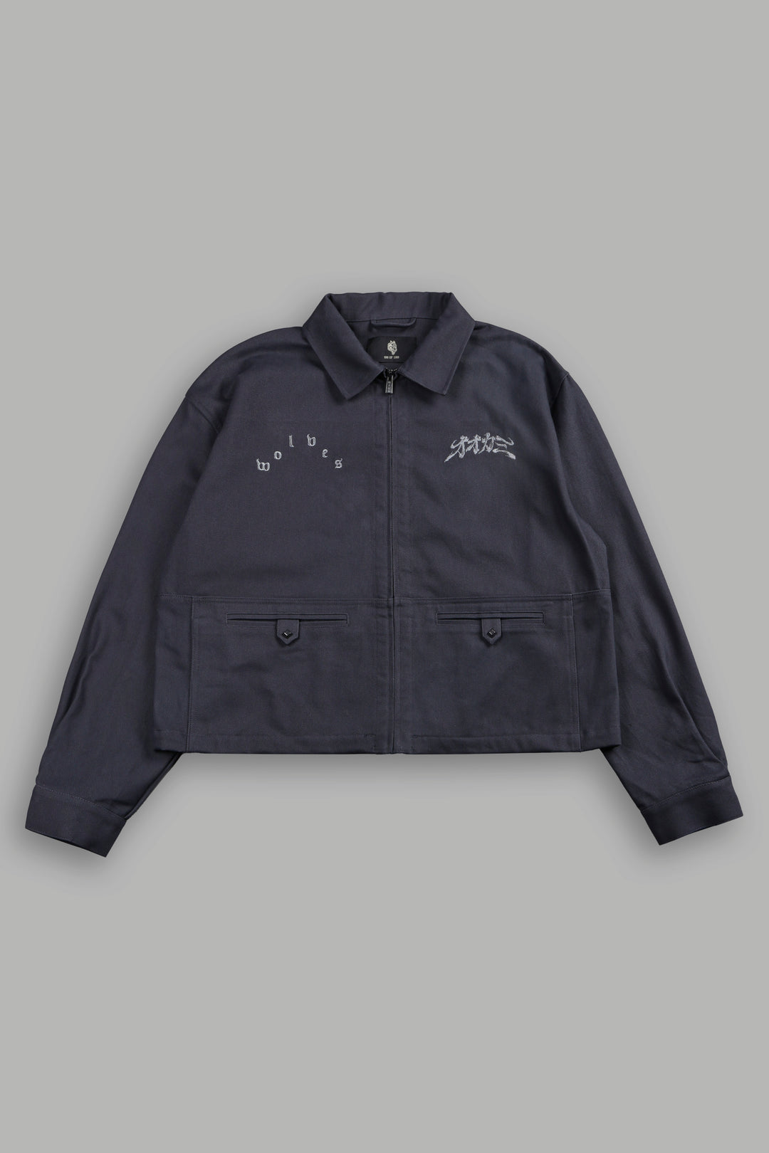 Oni-Genba Redford Shirt Jacket in Washed Navy