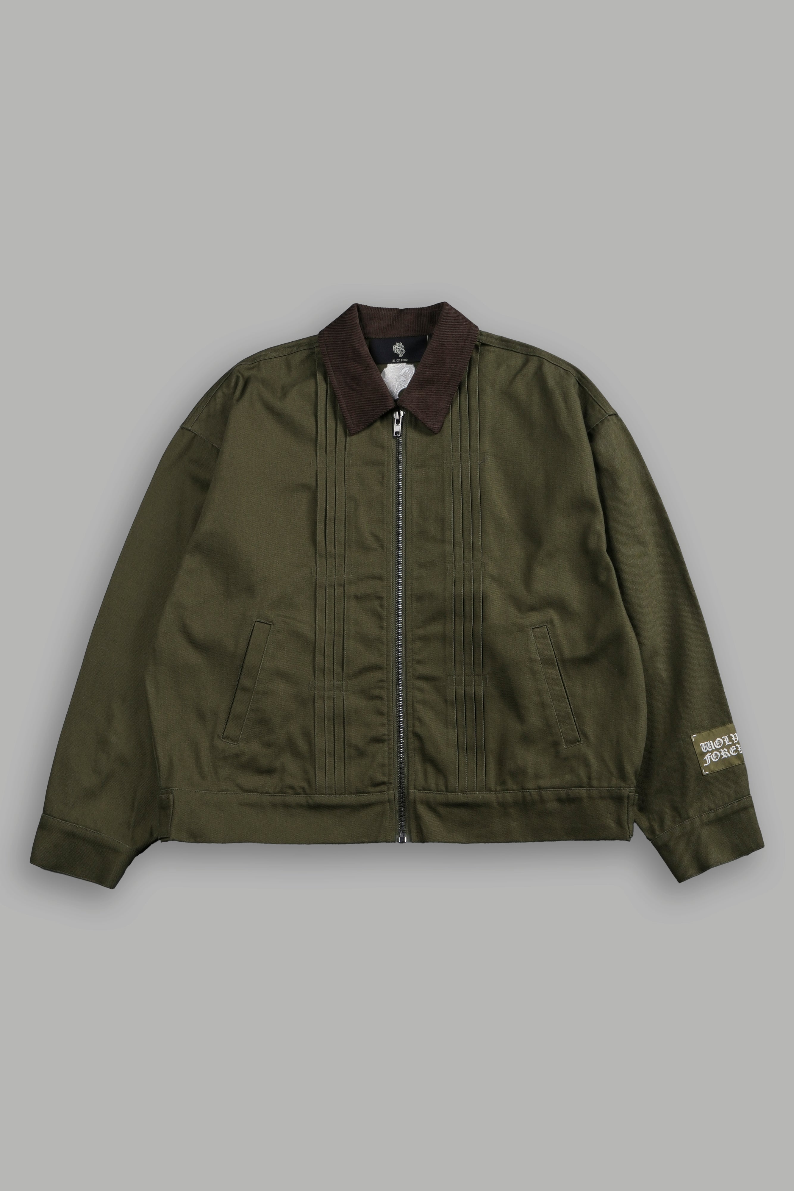 Wolves Forever Dillon Jacket in Olive