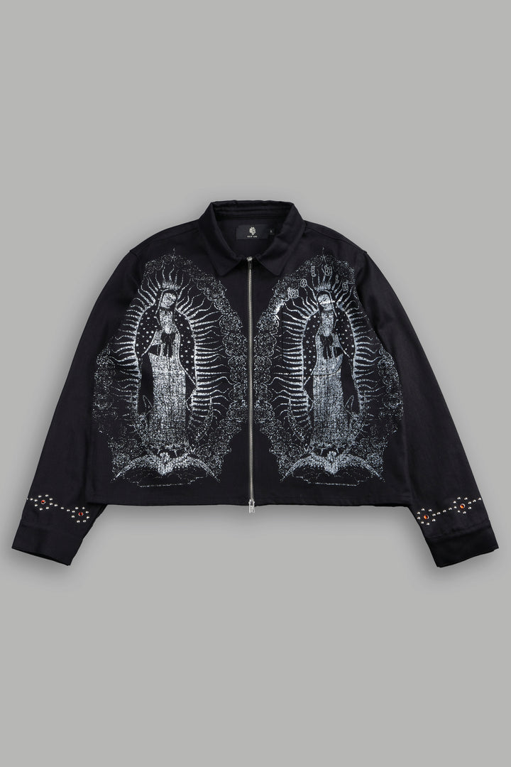 Nuestra Senora Ls Vince Shirt In Black
